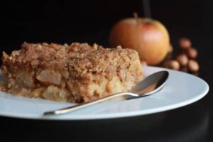 Crumble pomme noisettes au Thermomix