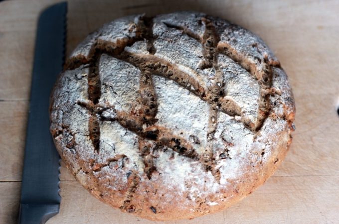 Pain de seigle aux noix au Thermomix