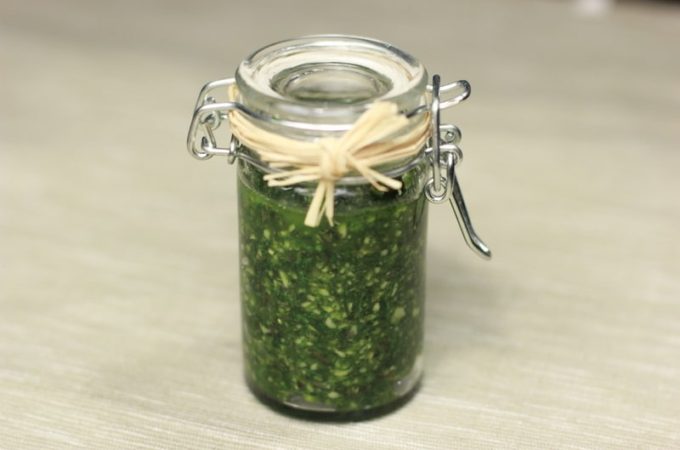 Recette Thermomix de pesto d'aneth