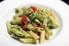 Penne au pesto d'aneth au Thermomix