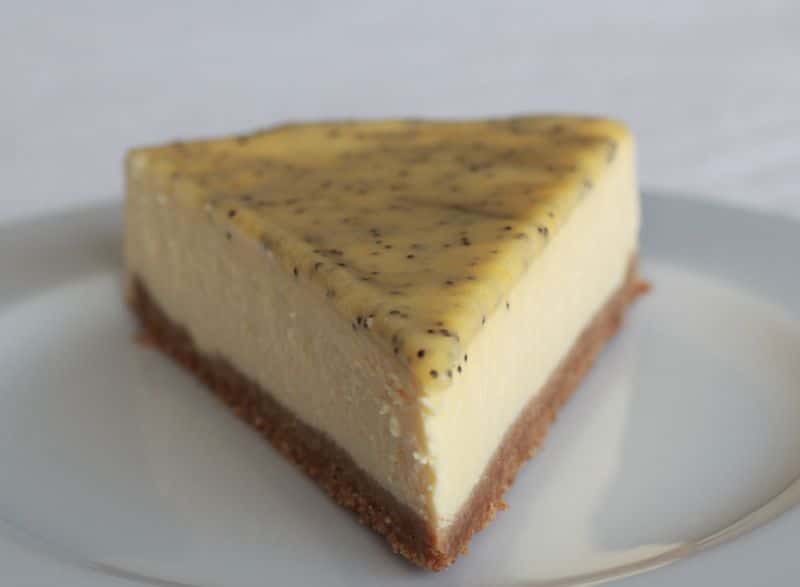 Cheesecake citron pavot (part)