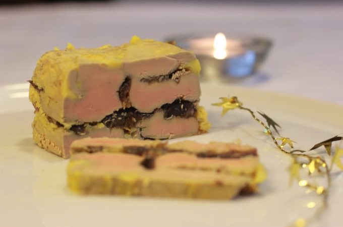 Terrine de foie gras aux figues