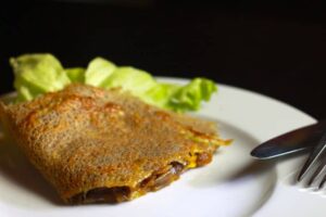 Galette complète oignons au Thermomix