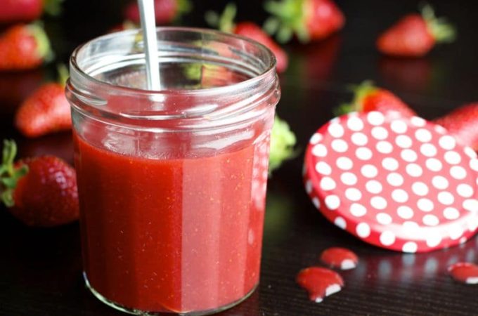 Coulis de fraise au Thermomix