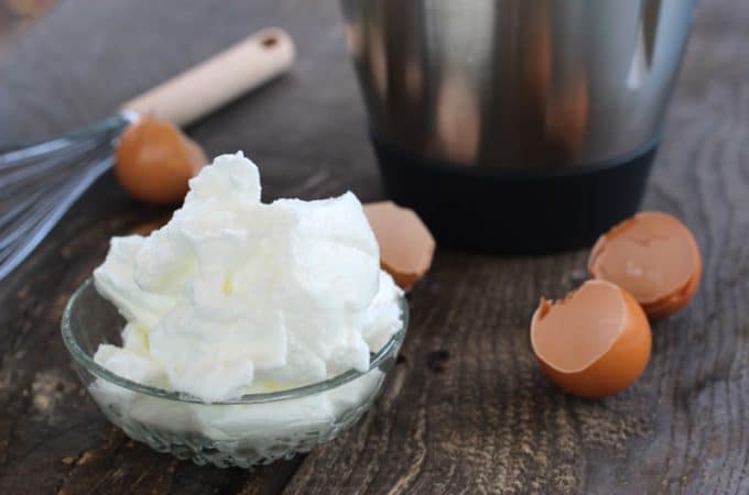 Blancs en neige au Thermomix