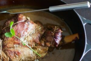 Gigot d'agneau au Thermomix