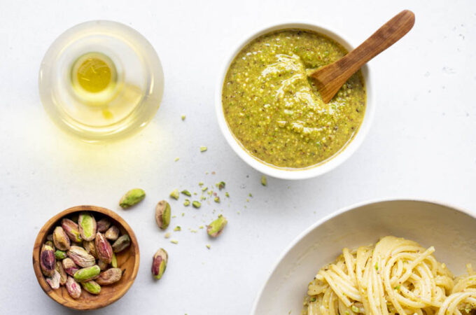 Pesto de pistaches au Thermomix