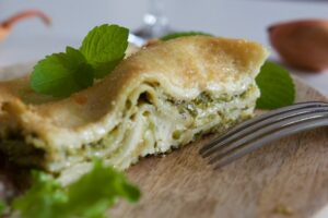 Lasagnes végétariennes chèvre courgette au Thermomix