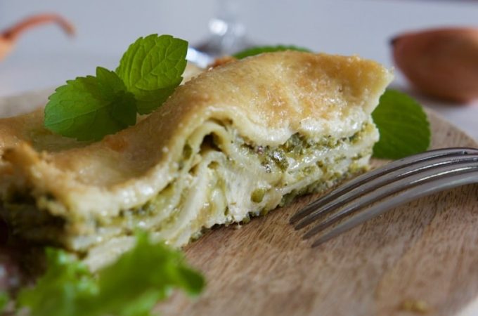 Lasagnes végétariennes chèvre courgette au Thermomix