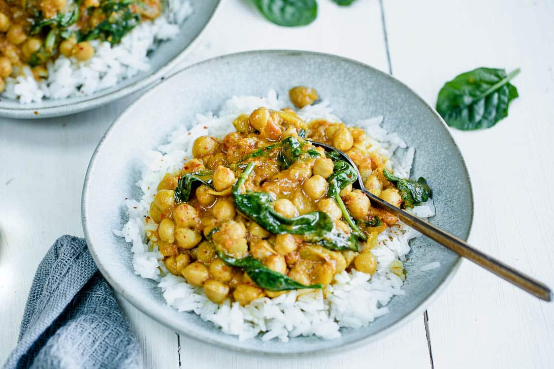 Curry de pois chiches au Thermomix