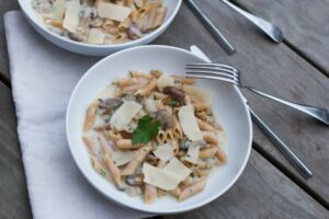 Recette de One pot pasta champignons au Thermomix