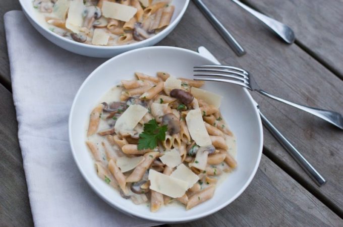 Recette de One pot pasta champignons au Thermomix