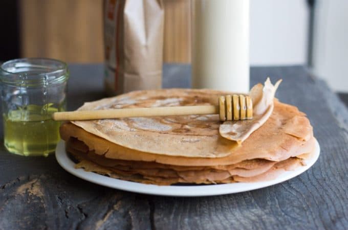 Crêpes à la farine de châtaigne au Thermomix