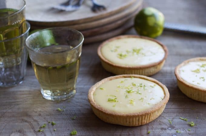 Recette Thermomix de tarte au citron vert et basilic