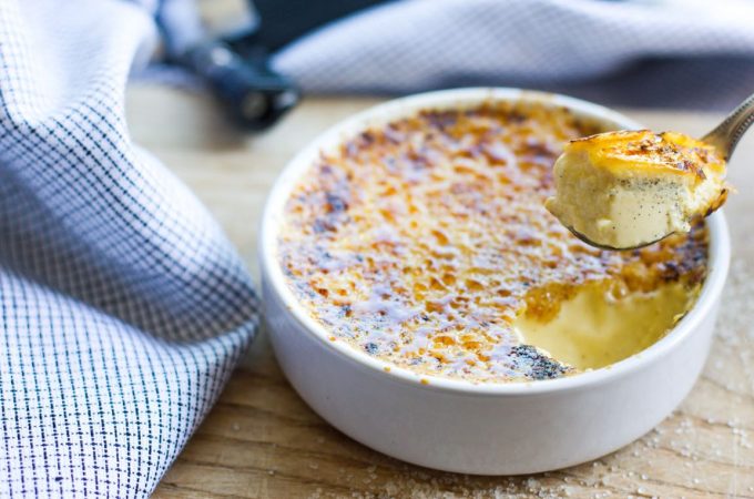 Recette Thermomix de crème brulée