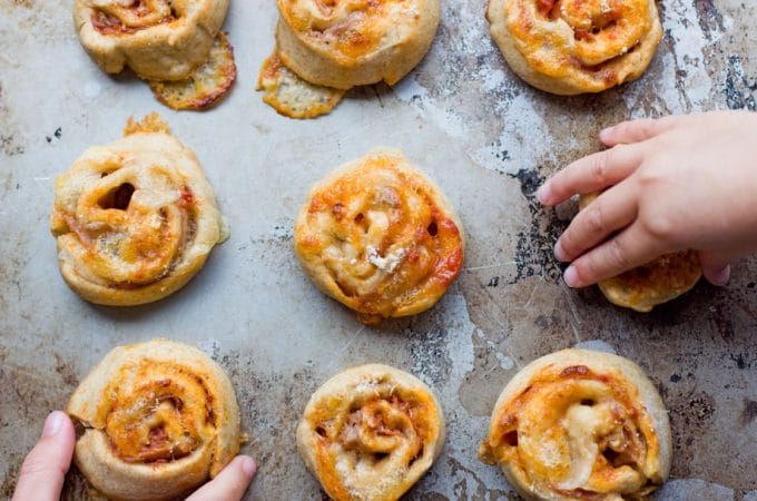 Pizza scrolls au Thermomix