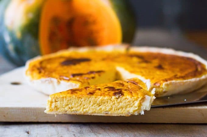 Recette de tarte salée à la courge au Thermomix