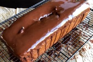 Cake poire chocolat au Thermomix avec glaçage