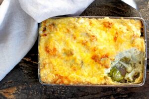 Recette de gratin de légumes et béchamel au sarrasin au Thermomix