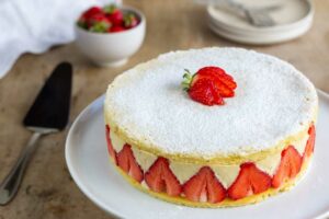 Fraisier Thermomix facile et léger