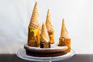 Gâteau château de princesse au Thermomix