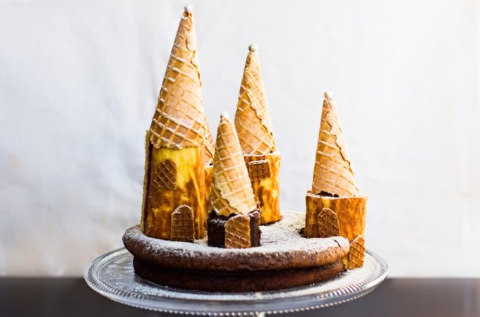 Gâteau château de princesse au Thermomix