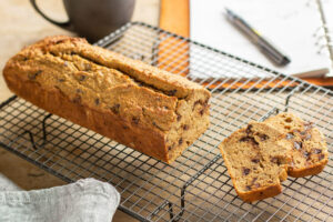 Cake okara aux pépites de chocolat au thermomix