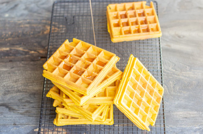 Gaufre vegan thermomix à la patate douce