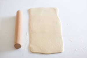 Pâte à croissant Thermomix en rectangle