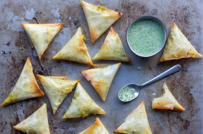 Samoussa aux légumes au Thermomix