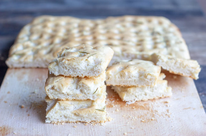 Focaccia au Thermomix