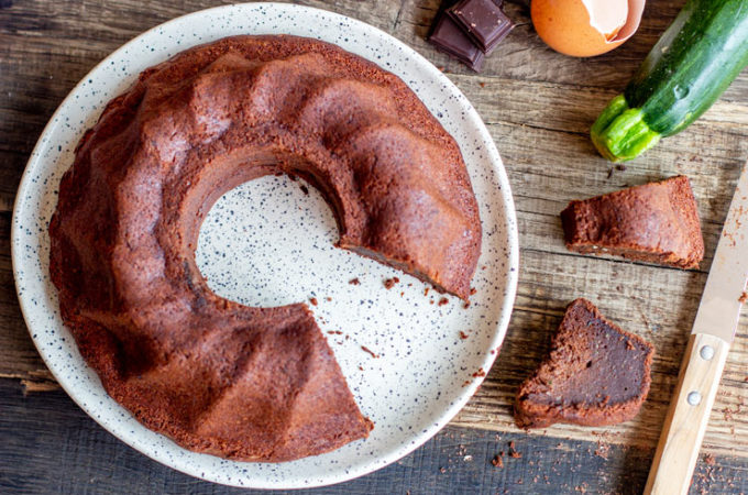 Gâteau au chocolat courgette au Thermomix