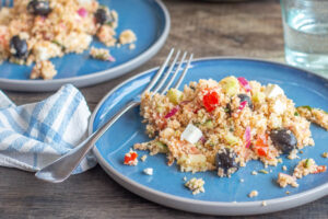 Salade grecque façon taboulé au Thermomix