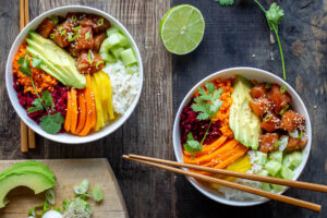 Poke bowl au Thermomix