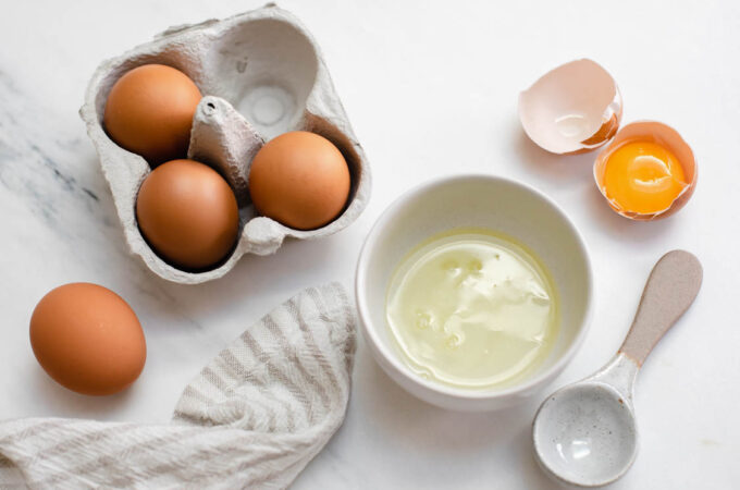 Blancs d'oeufs au Thermomix