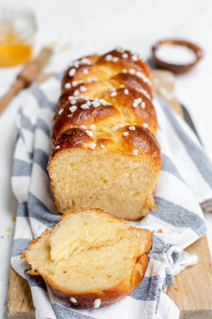 Brioche aux jaunes d'oeufs au Thermomix