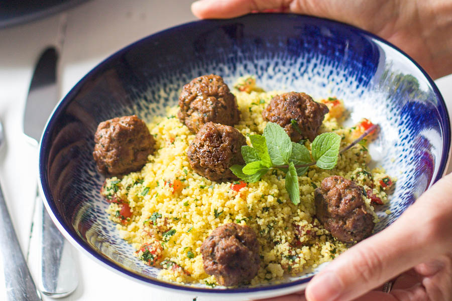 Boulettes d'agneau à l'orientale au Thermomix