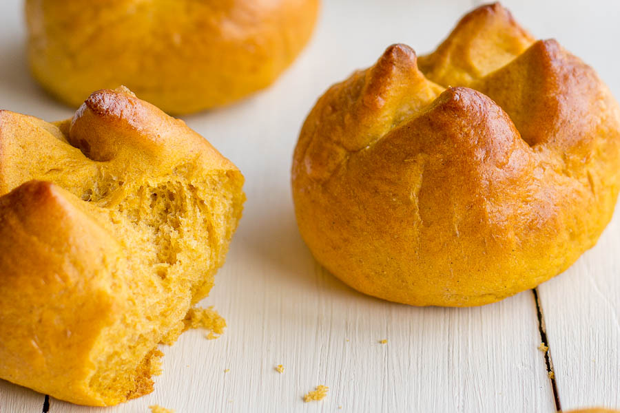 Brioches à la patate douce au Thermomix