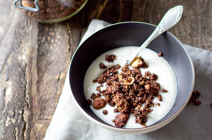 Granola au chocolat au Thermomix