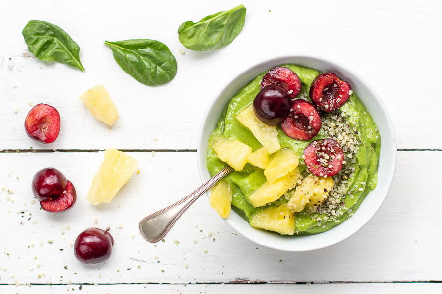 Green smoothie bowl au Thermomix