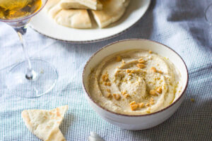 Houmous de haricots blancs à la cacahuète au Thermomix