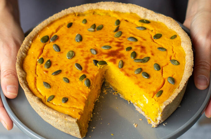 Quiche au potimarron au Thermomix