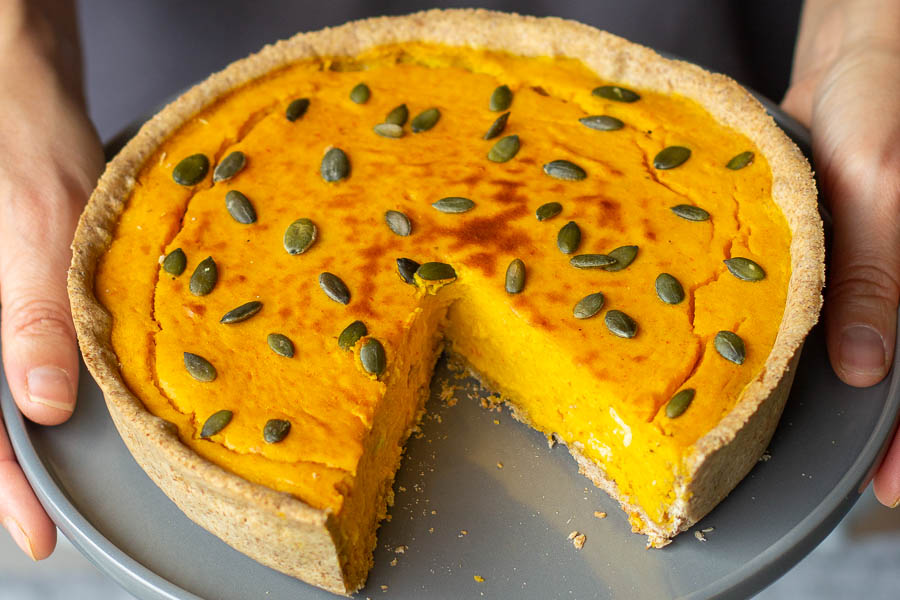 Quiche au potimarron au Thermomix