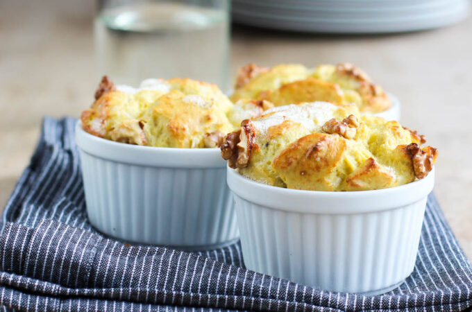 Petits soufflés de céleri au roquefort au Thermomix