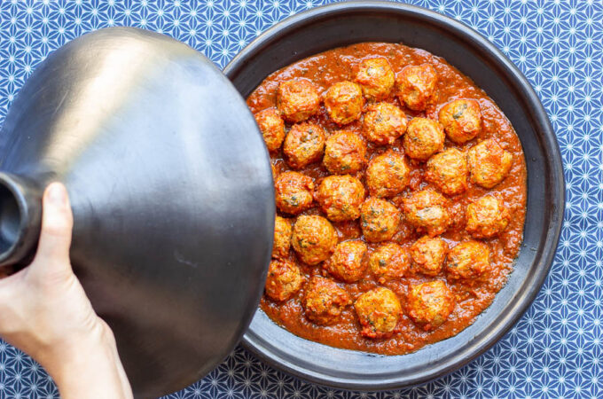 Tajine de boulettes de sardines au Thermomix