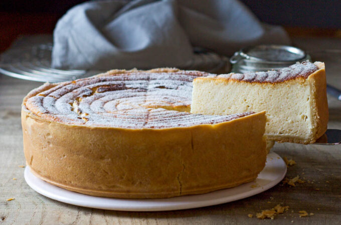 Tarte au fromage blanc à l'alsacienne au Thermomix