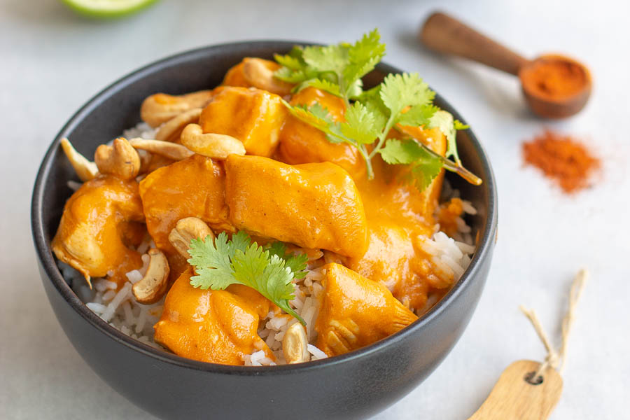 Cashew butter chicken au Thermomix