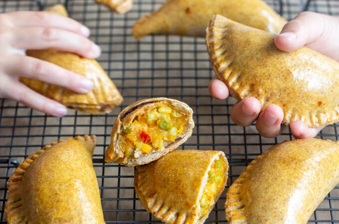 Chaussons aux légumes au Thermomix