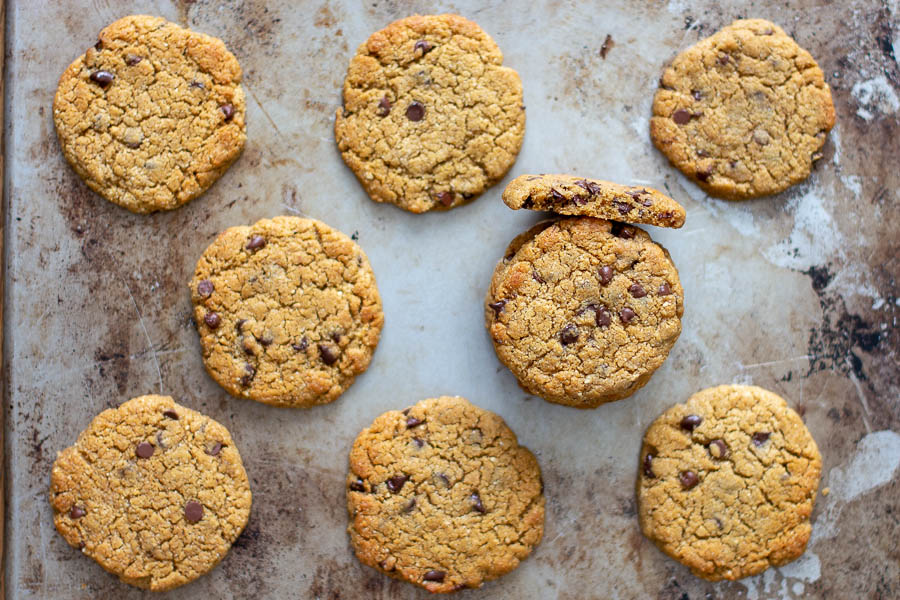 Cookies au beurre de cacahuète et chocolat au Thermomix