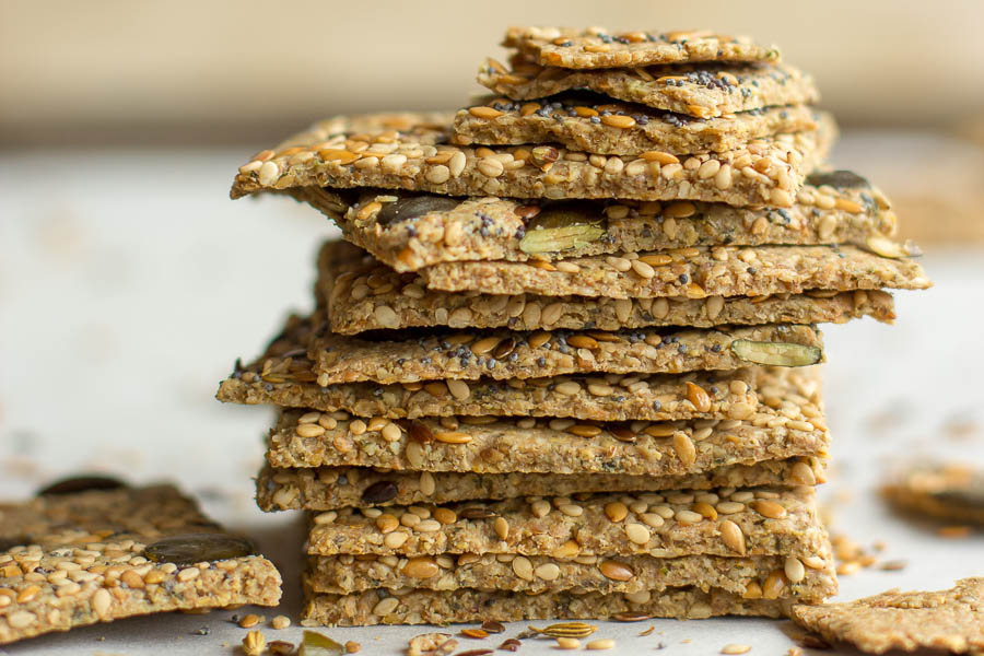 Crackers de graines au Thermomix